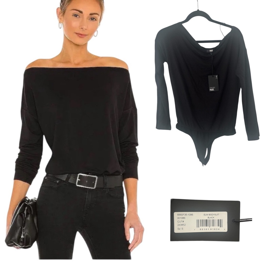 NWT Paige Suvi Off-Shoulder Bodysuit